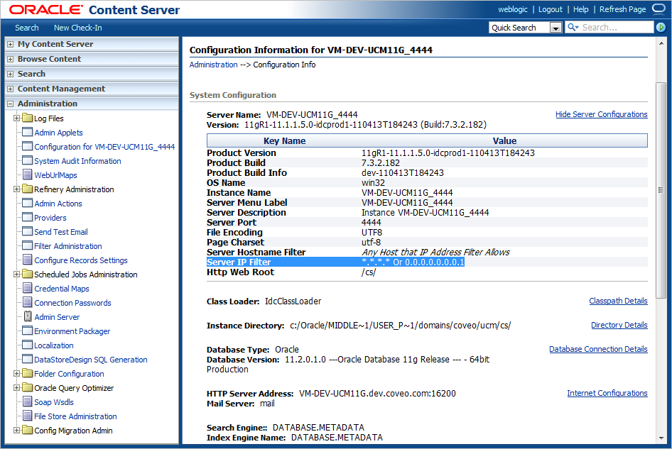 How to browse a folder of Oracle Fusion UCM by SOAP request